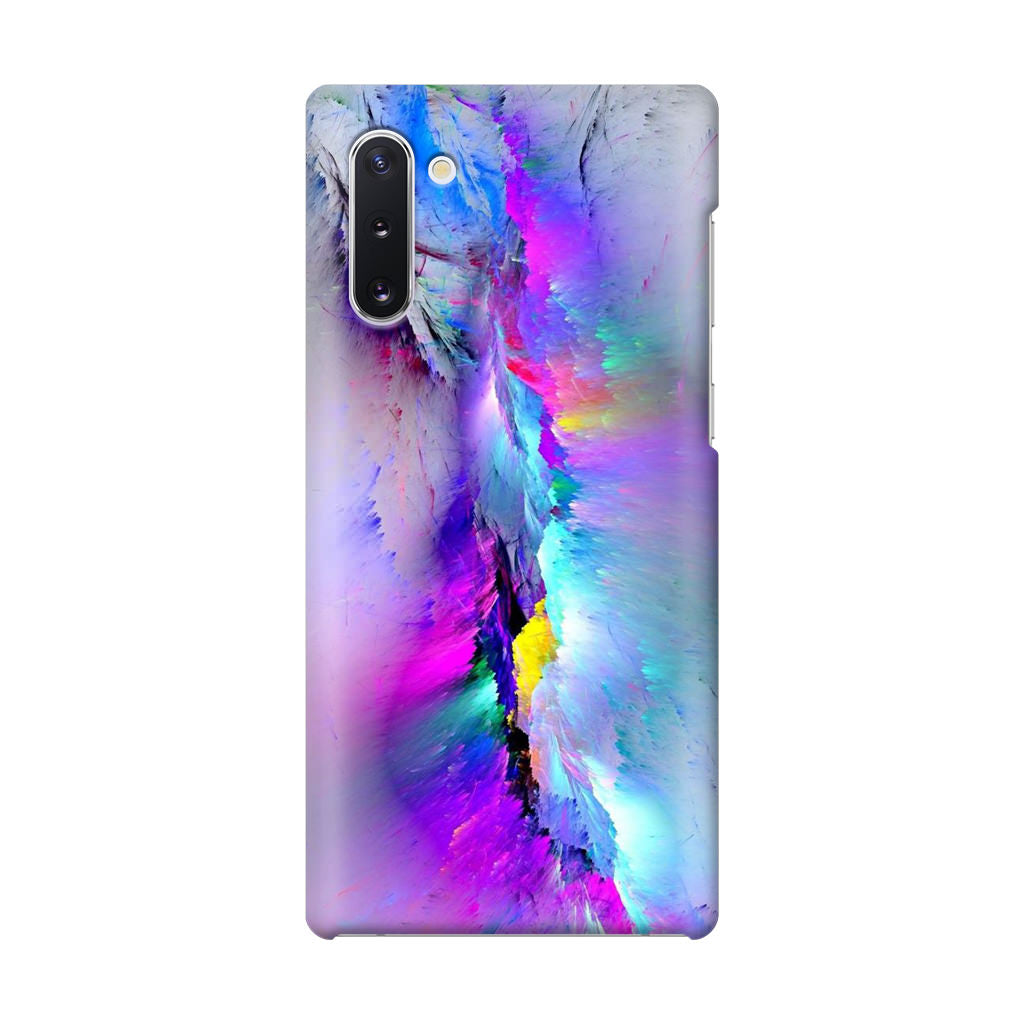 Colorful Abstract Smudges Galaxy Note 10 Case