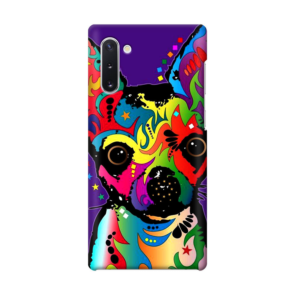 Colorful Chihuahua Galaxy Note 10 Case