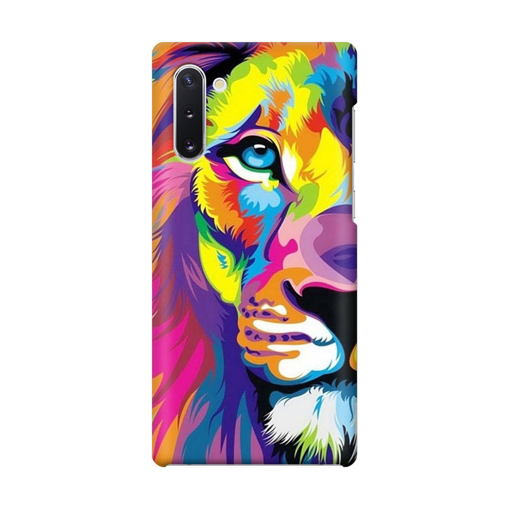 Colorful Lion Galaxy Note 10 Case