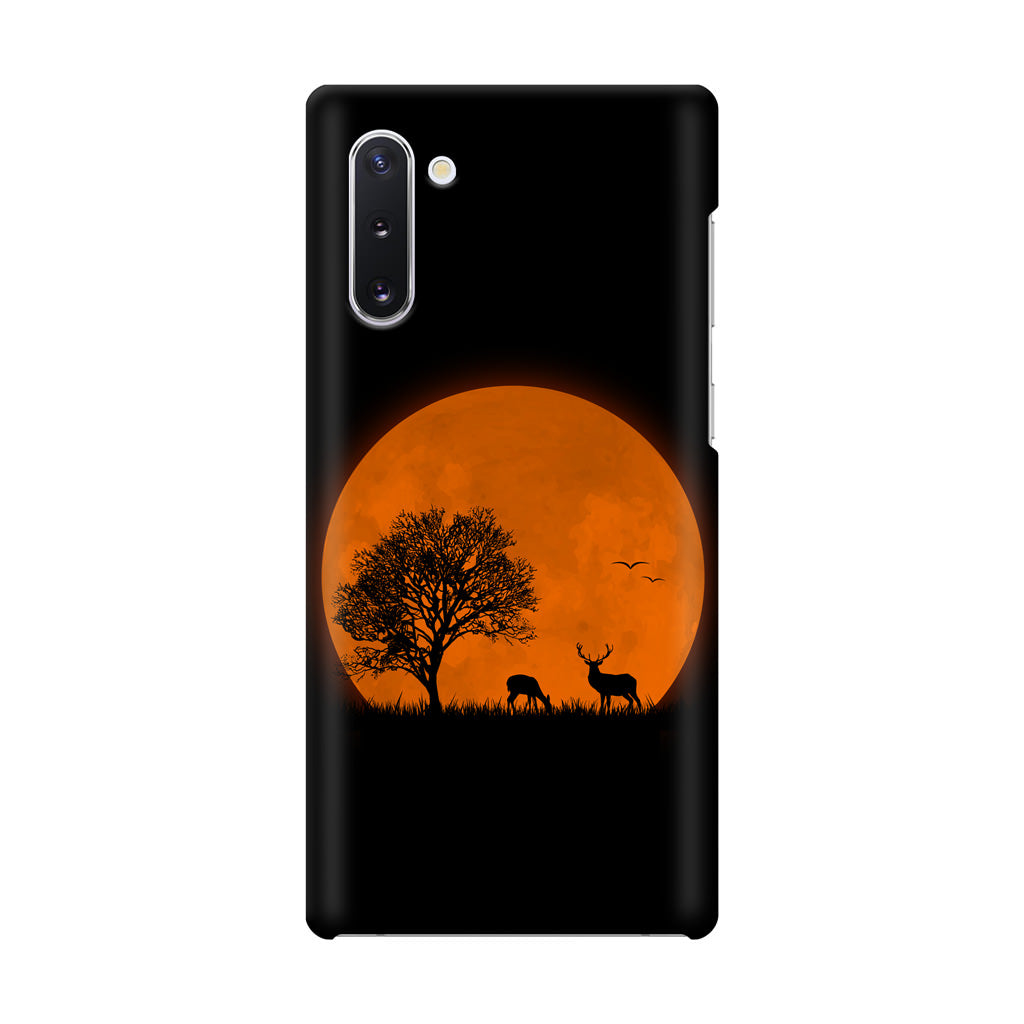 Deer Silhouette Galaxy Note 10 Case