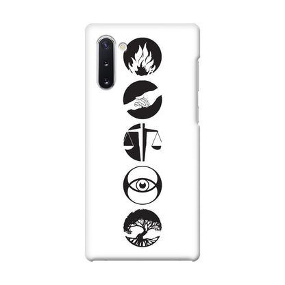 Divergent Factions Galaxy Note 10 Case