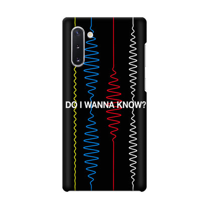 Do I Wanna Know Four Strings Galaxy Note 10 Case