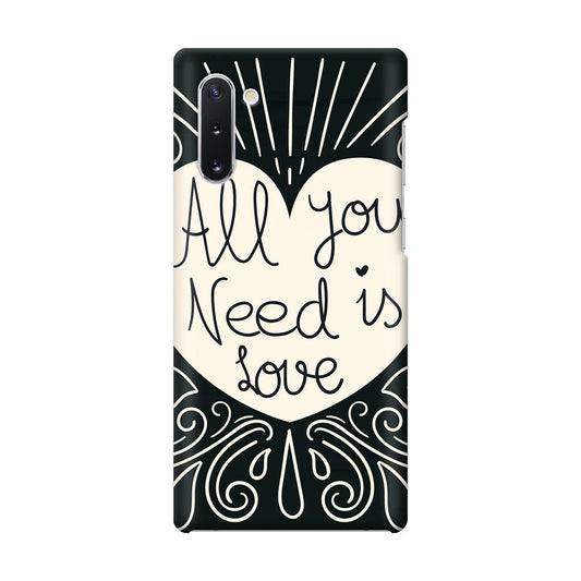 Drawn Love Galaxy Note 10 Case