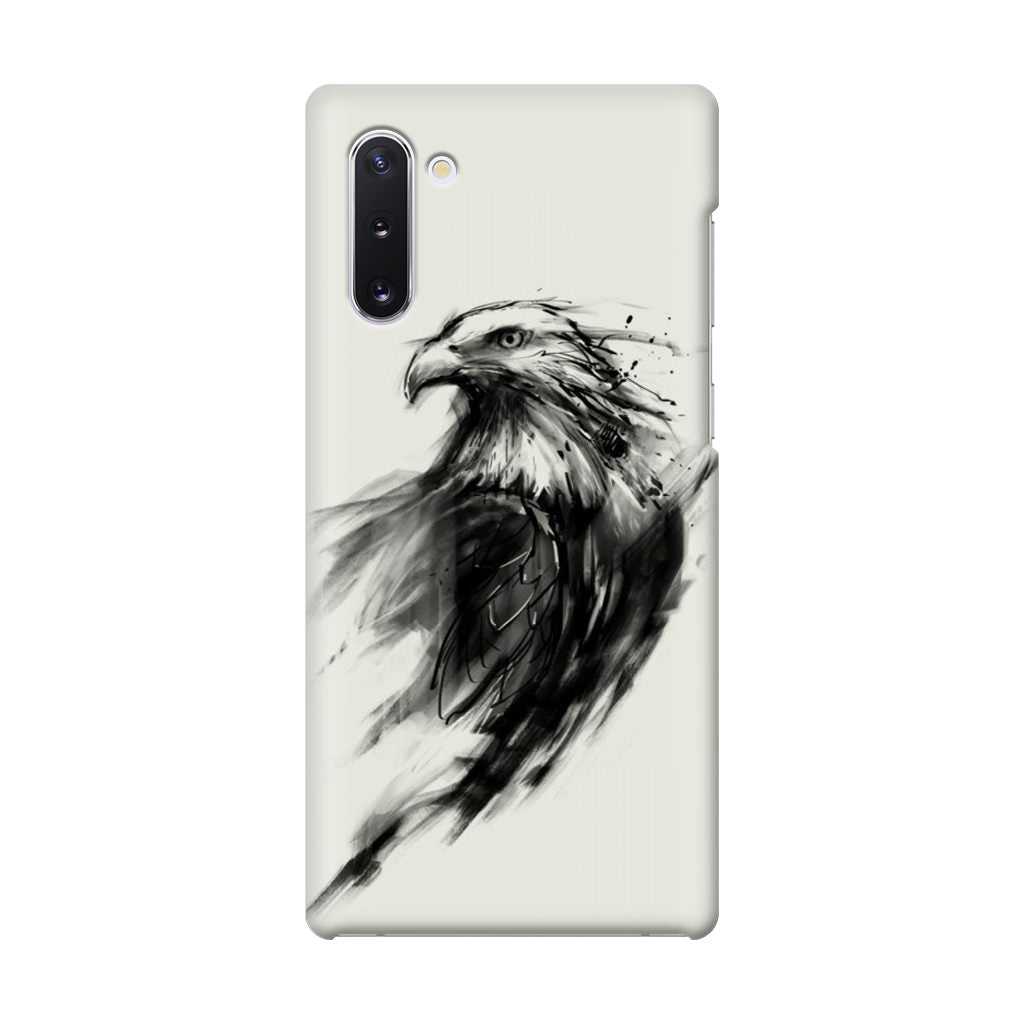 Eagle Art Black Ink Galaxy Note 10 Case