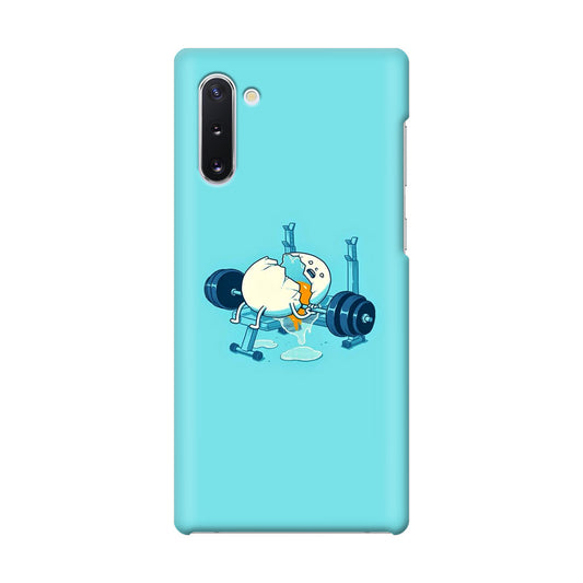 Egg Accident Workout Galaxy Note 10 Case