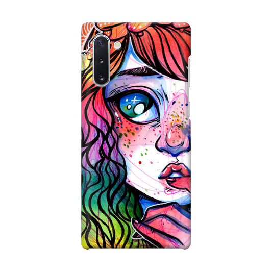 Eyes And Braids Galaxy Note 10 Case