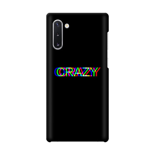 Glitch Crazy Galaxy Note 10 Case