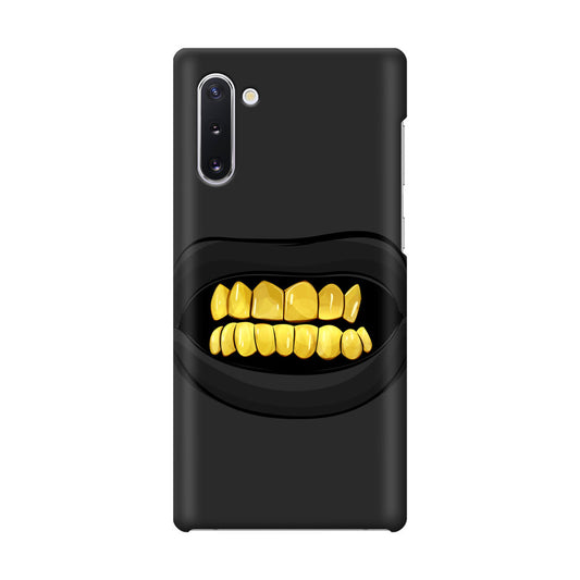 Gold Grillz Galaxy Note 10 Case