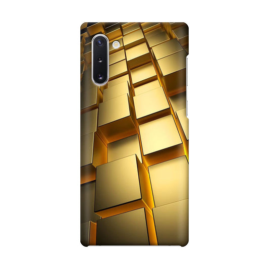 Golden Cubes Galaxy Note 10 Case