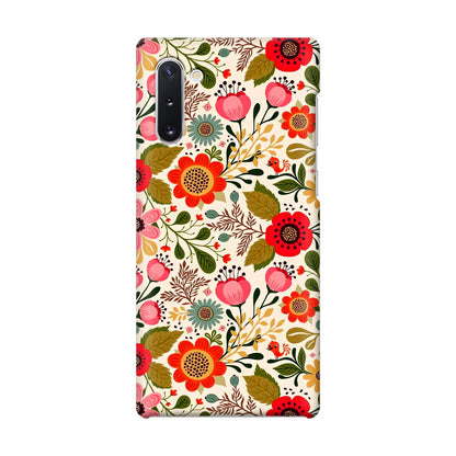 Hello Spring Pattern Galaxy Note 10 Case