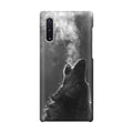 Howling Wolves Black and White Galaxy Note 10 Case