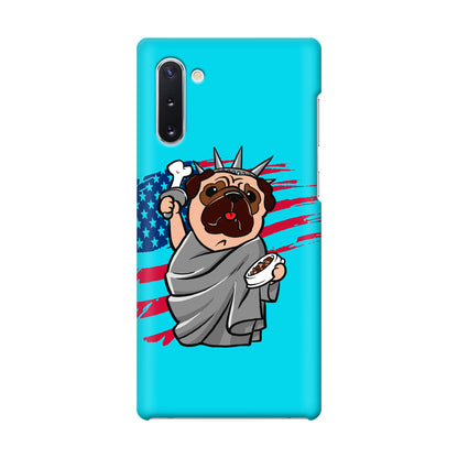 Independence Day Pug Galaxy Note 10 Case