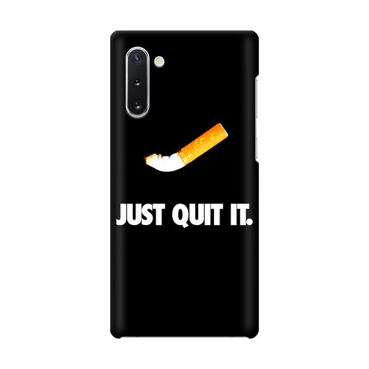 Just Quit Smoking Galaxy Note 10 Case