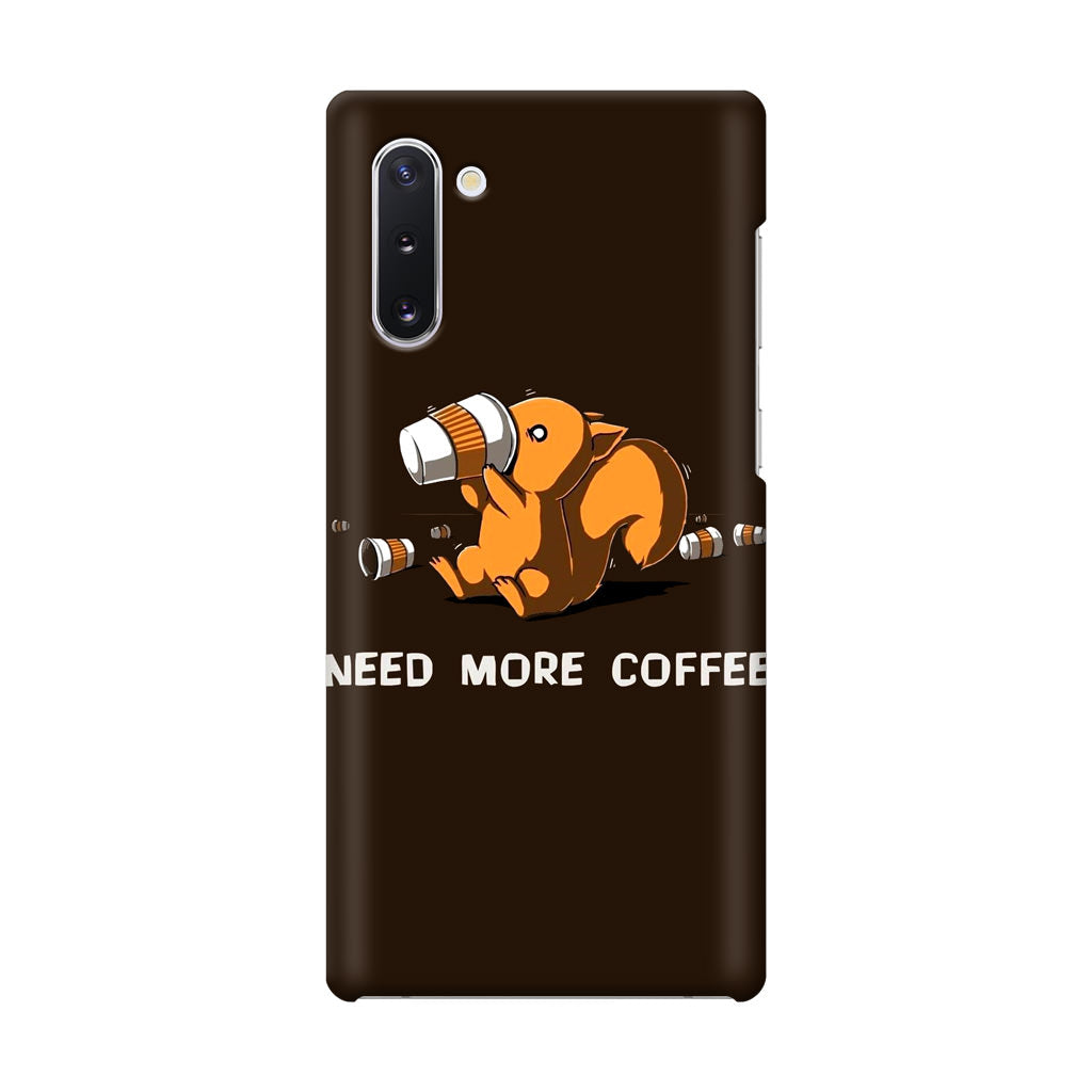 Need More Coffee Programmer Story Galaxy Note 10 Case