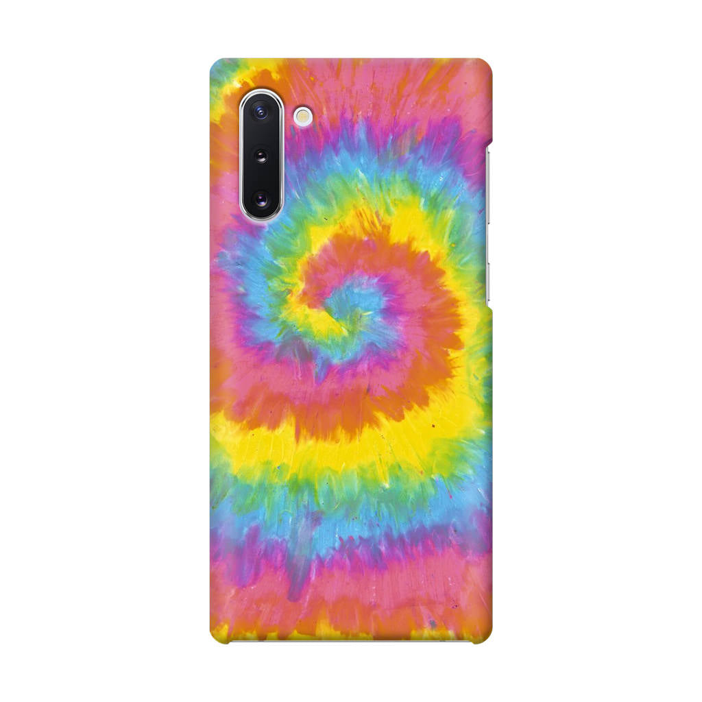 Pastel Rainbow Tie Dye Galaxy Note 10 Case