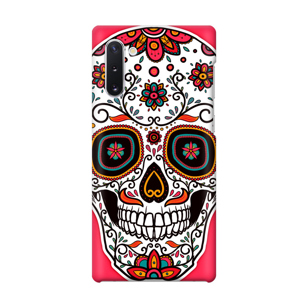 Pink Sugar Skull Galaxy Note 10 Case
