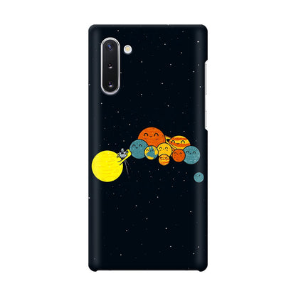 Planet Cute Illustration Galaxy Note 10 Case