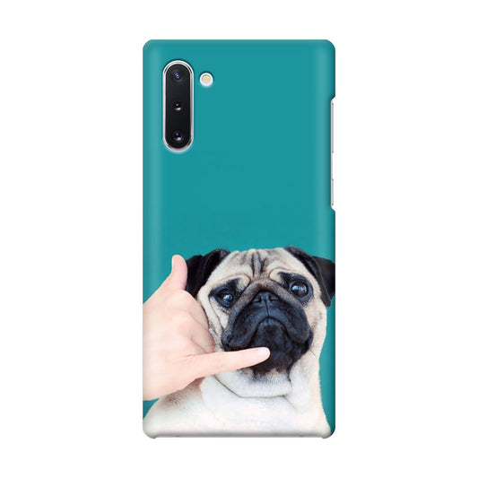 Pug is on the Phone Galaxy Note 10 Case