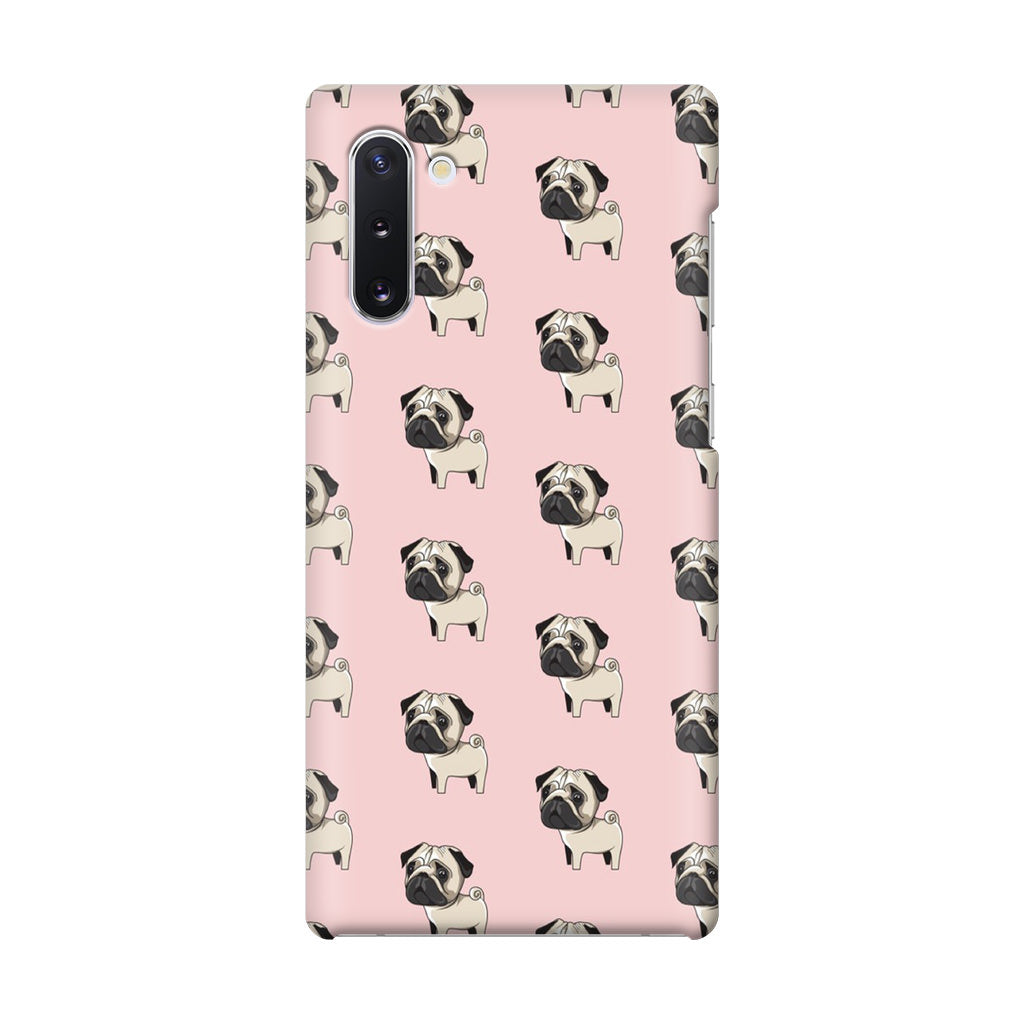 Pugs Pattern Galaxy Note 10 Case
