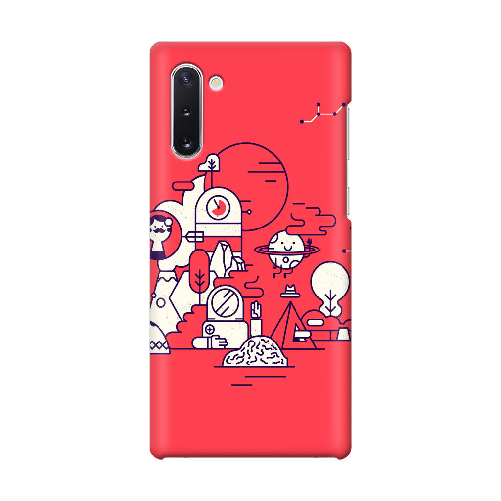 Red Planet Galaxy Note 10 Case