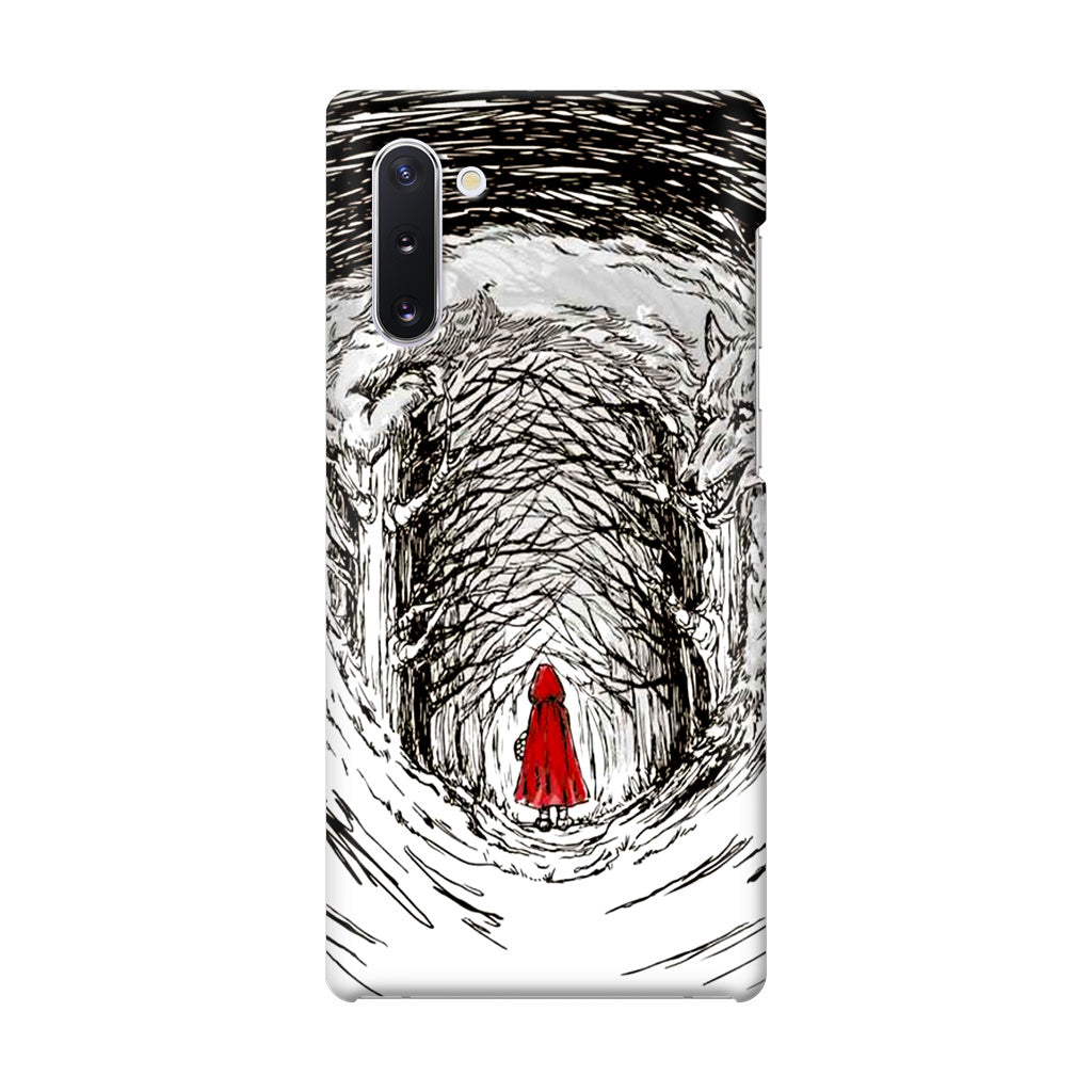 Red Riding Hood Galaxy Note 10 Case