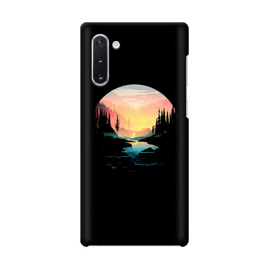 River Path at Dusk Galaxy Note 10 Case