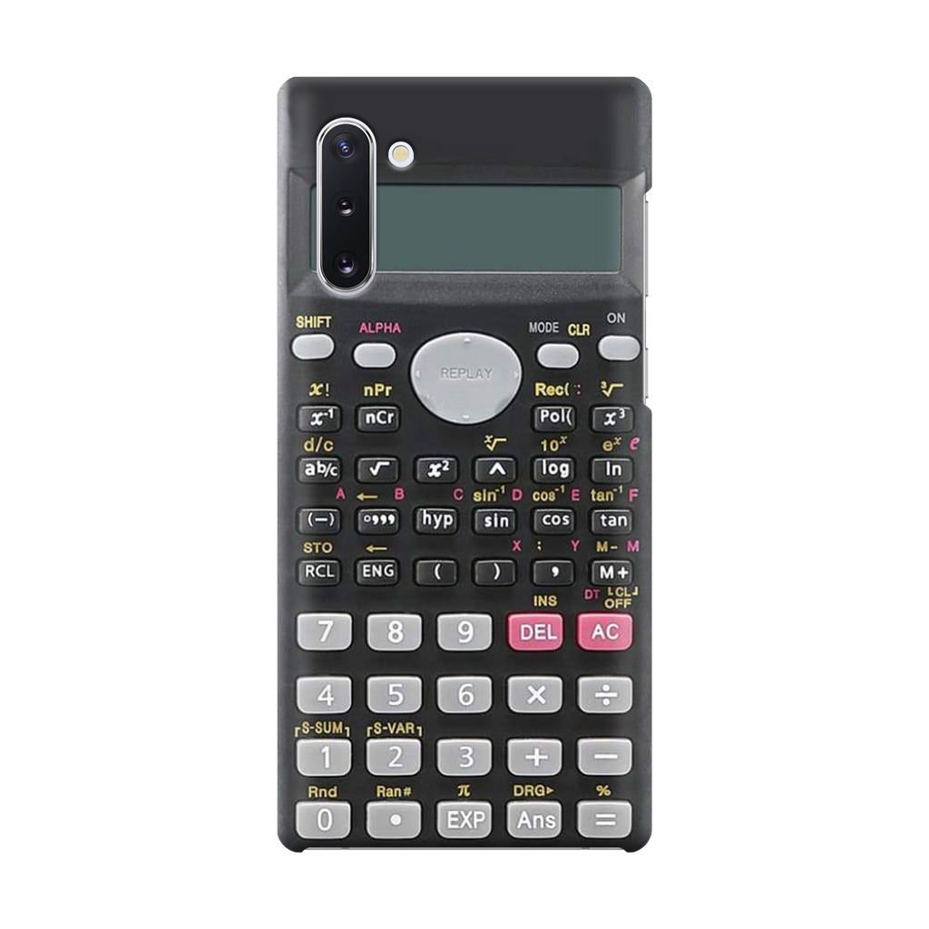 Scientific Calculator Design Galaxy Note 10 Case