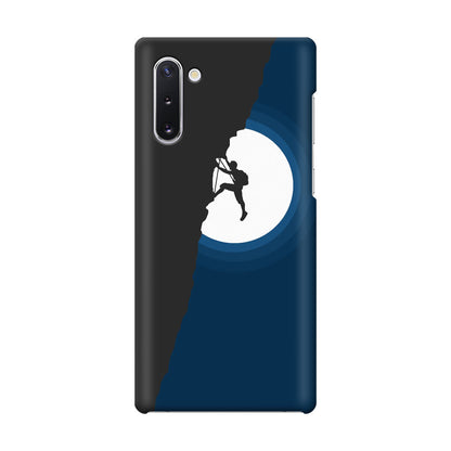 Silhouette of Climbers Galaxy Note 10 Case