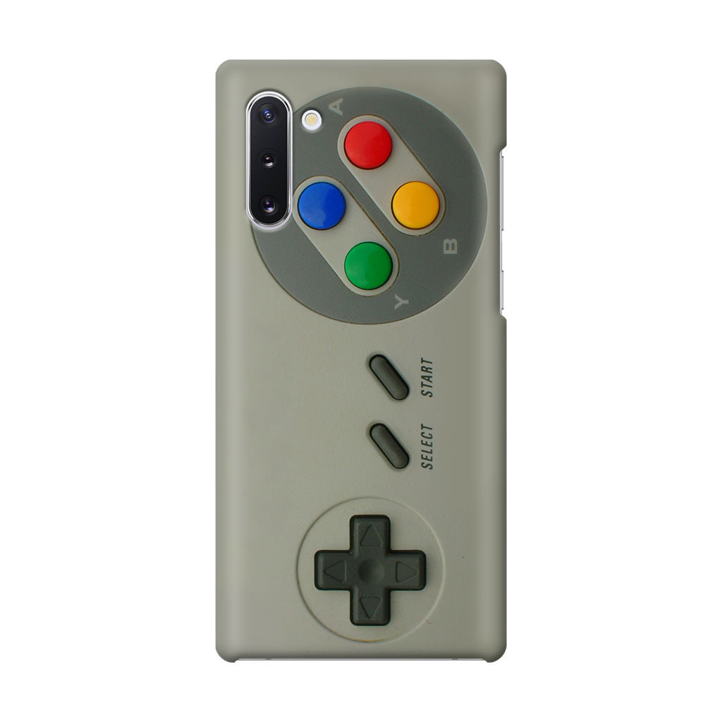 Silver Console Controller Galaxy Note 10 Case