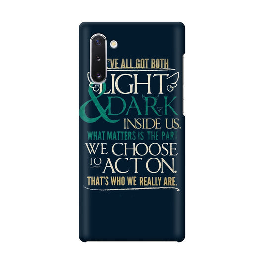 Sirius Black Quotes Galaxy Note 10 Case