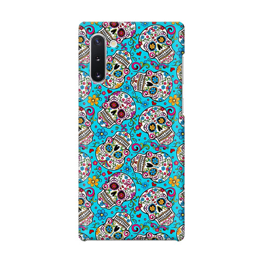 Skull Floral Sugar Galaxy Note 10 Case