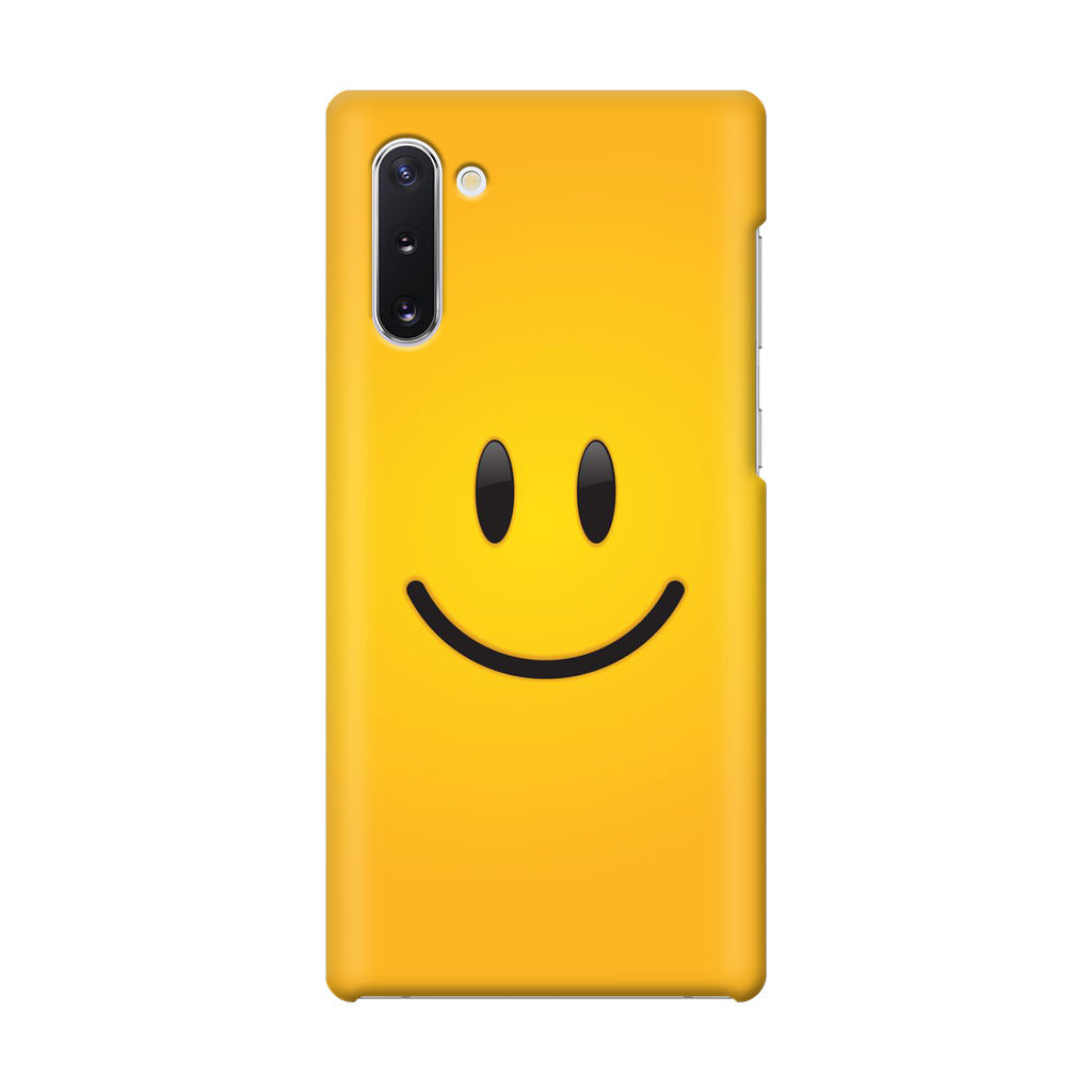 Smile Emoticon Galaxy Note 10 Case