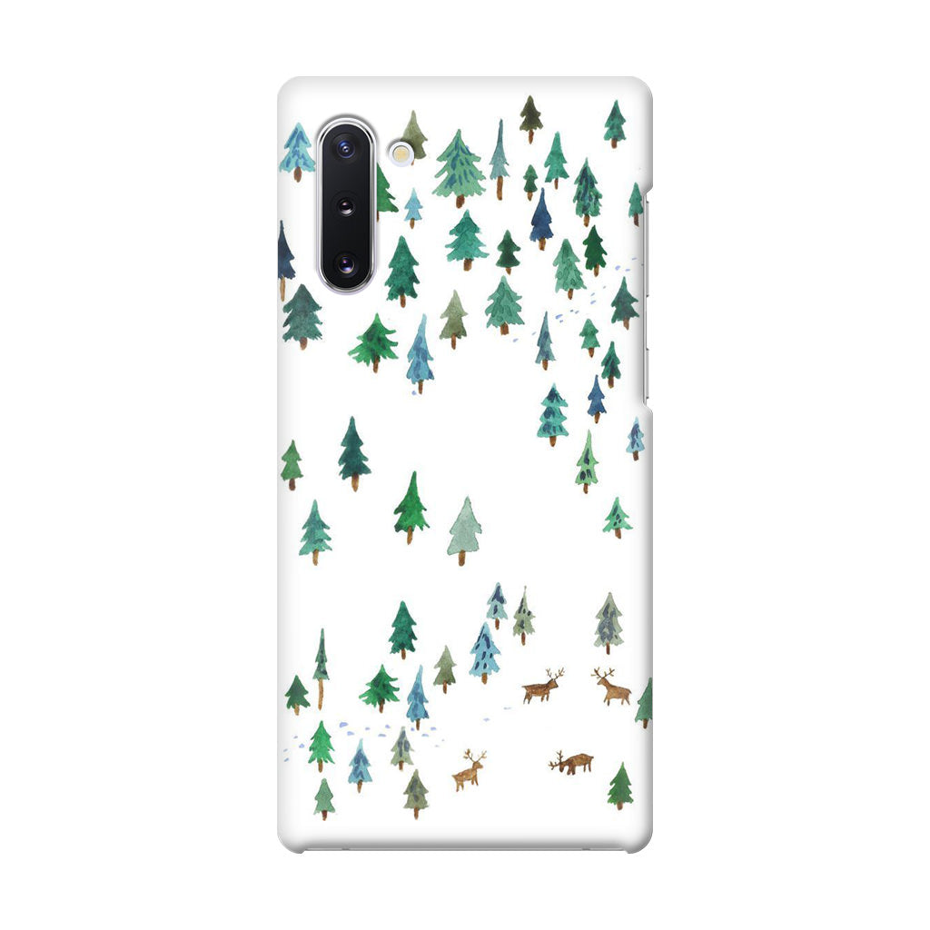 Snow Everywhere Galaxy Note 10 Case