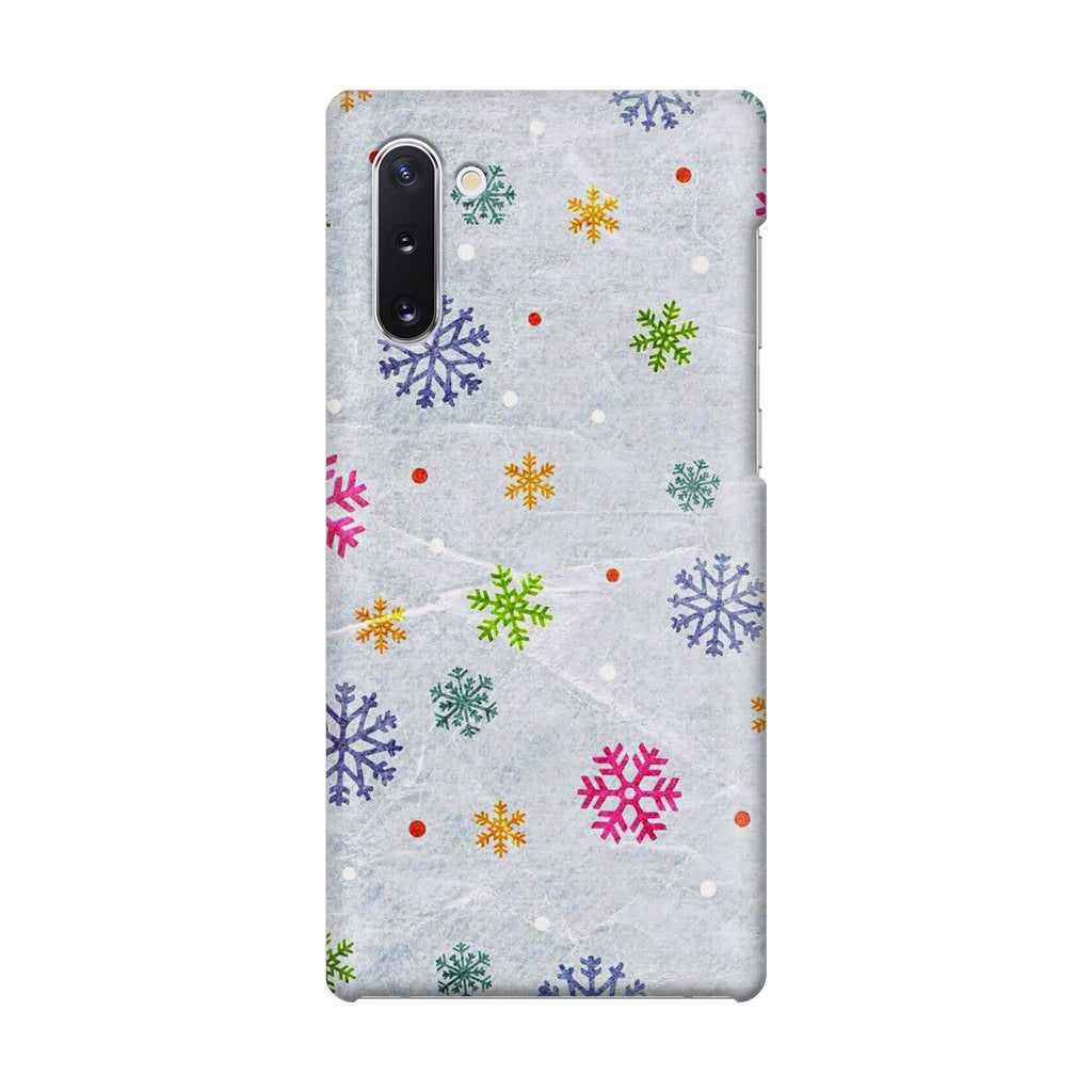 Snowflake Galaxy Note 10 Case