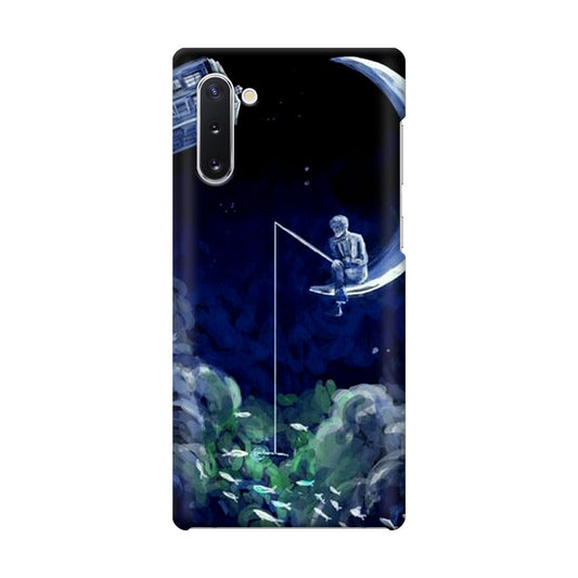 Tardis Walking To The Moon Galaxy Note 10 Case