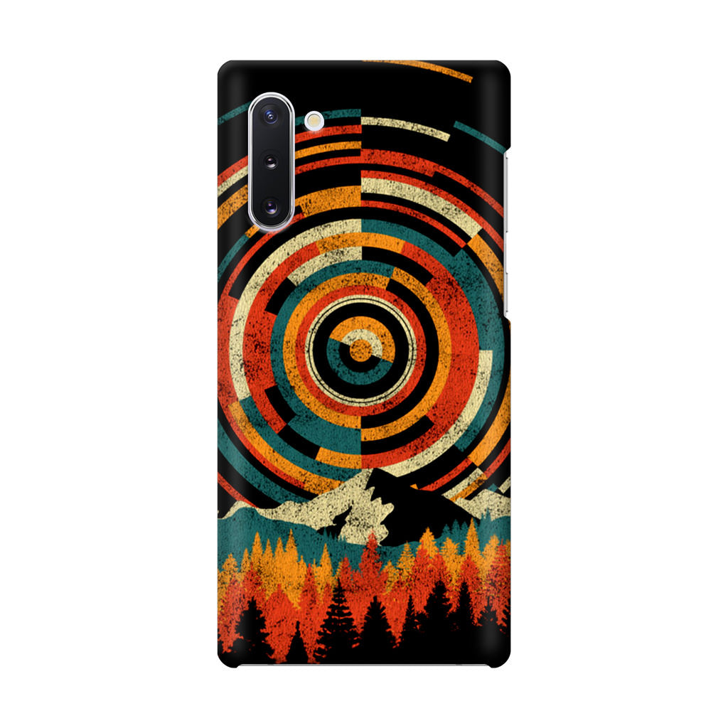 The Geometry Of Sunrise Galaxy Note 10 Case