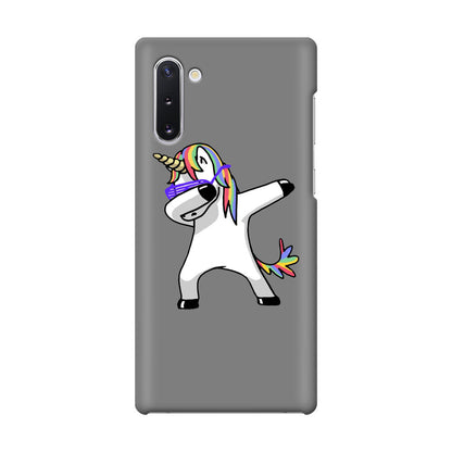 Unicorn Dabbing Grey Galaxy Note 10 Case