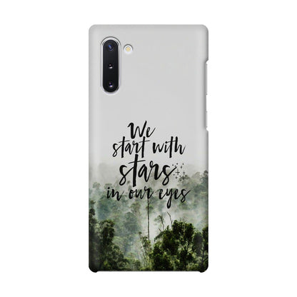 We Start with Stars Galaxy Note 10 Case