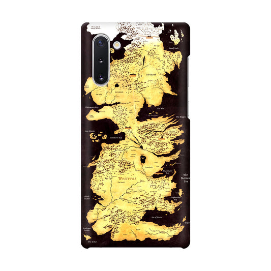 Westeros Map Galaxy Note 10 Case