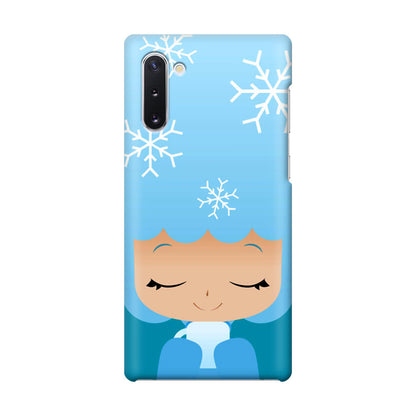 Winter Afro Girl Galaxy Note 10 Case
