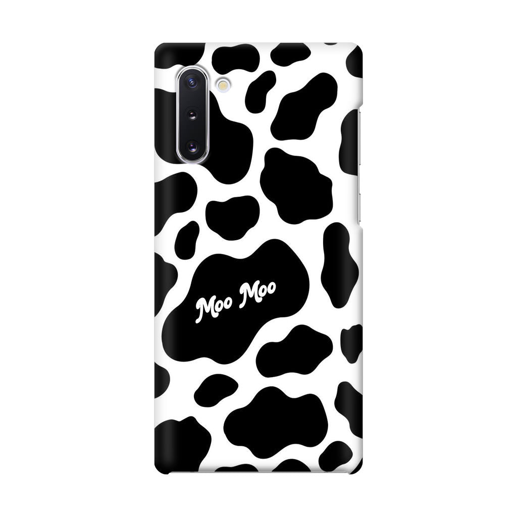 Moo Moo Pattern Galaxy Note 10 Case