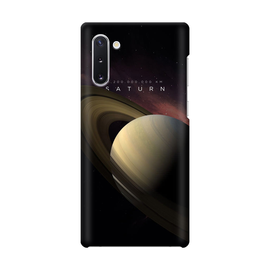 Planet Saturn Galaxy Note 10 Case