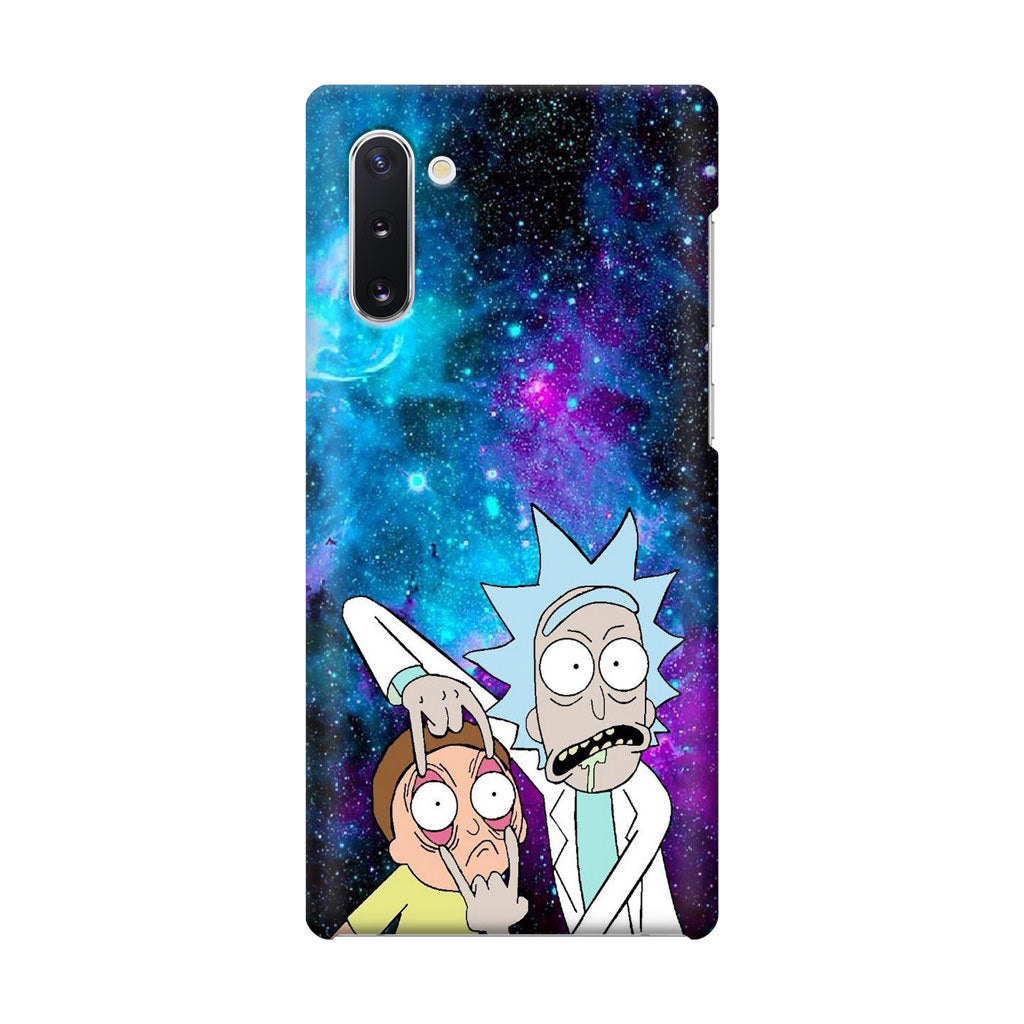 Rick And Morty Open Your Eyes Galaxy Note 10 Case