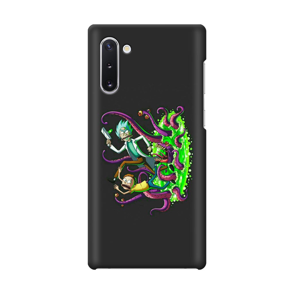 Rick And Morty Pass Through The Portal Galaxy Note 10 Case