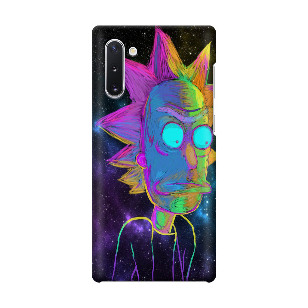 Rick Colorful Crayon Space Galaxy Note 10 Case