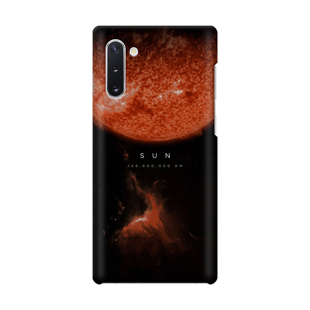 The Sun Galaxy Note 10 Case