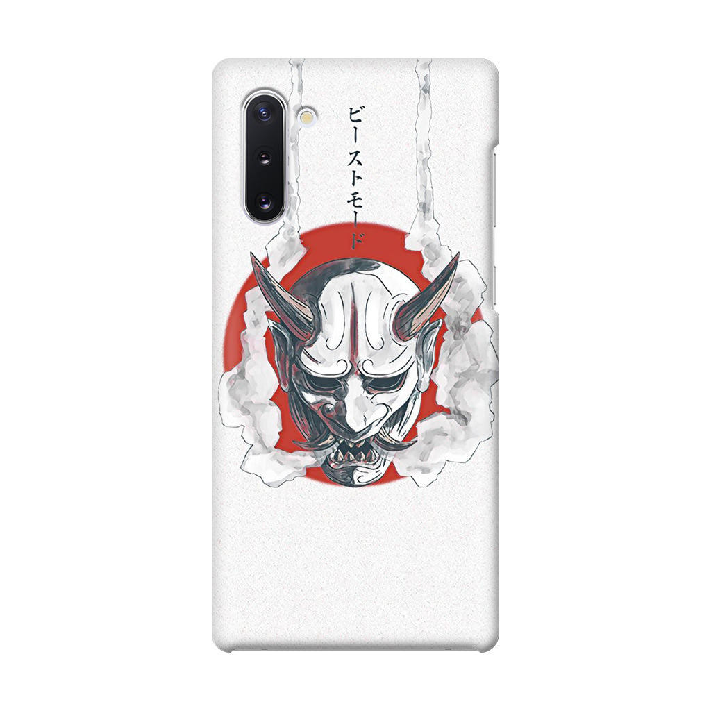 Japanese Oni Mask Galaxy Note 10 Case