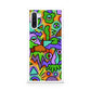 Abstract Colorful Doodle Art Galaxy Note 10 Case