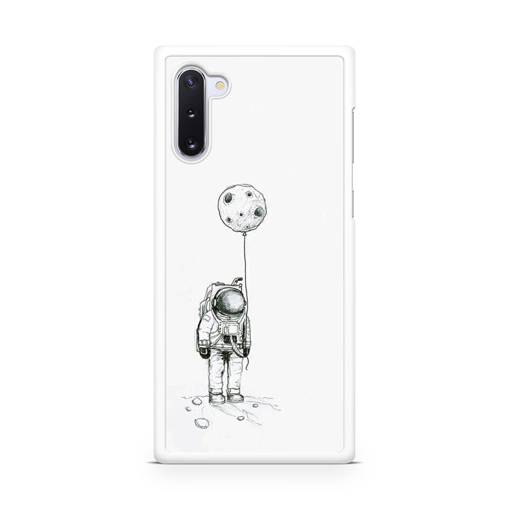 Astronaut Moon Balloon Galaxy Note 10 Case