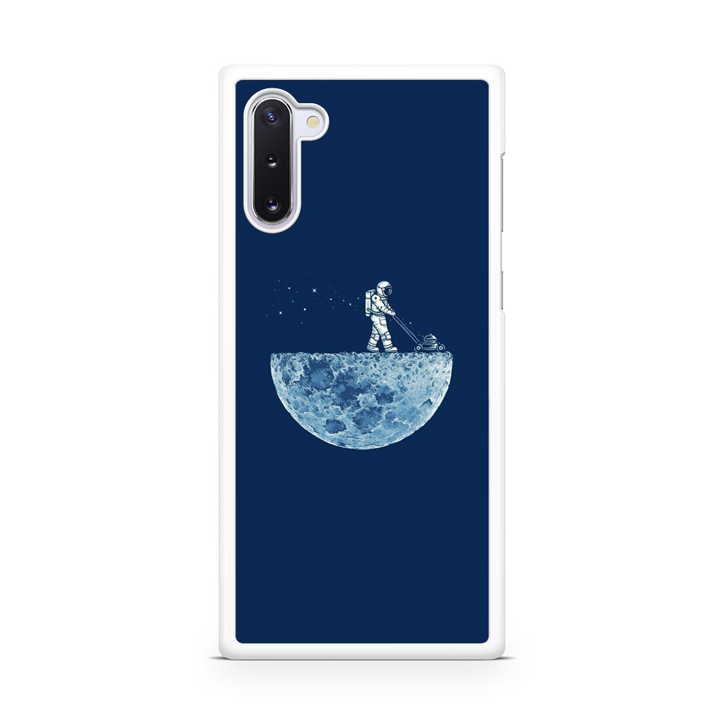 Astronaut Mowing The Moon Galaxy Note 10 Case